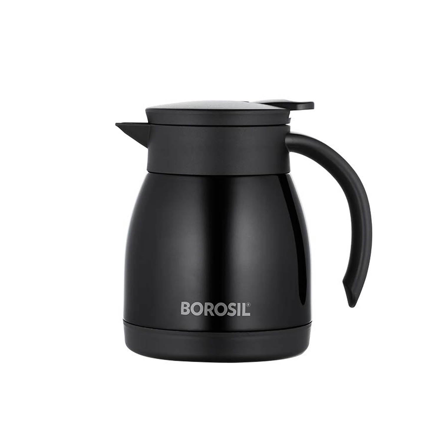 Borosil Stainless Steel 500ml Teapot with Handle